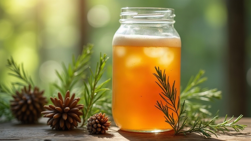 How to Brew Pine Needle Kombucha Safely at Home